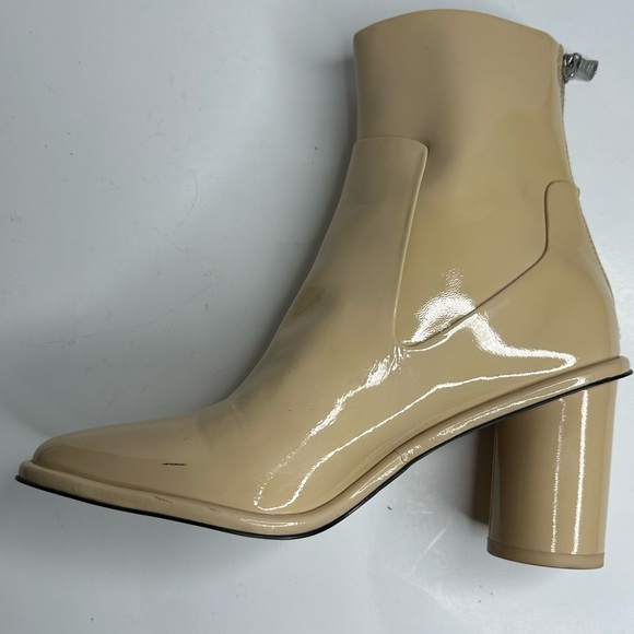 rag & bone Wiley High Booties Size 7 Stones Beige $475. Zip Back Ankle Boot PICS - Picture 5 of 13